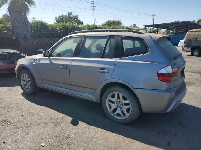 WBXPC93497WF14192 - 2007 BMW X3 3.0SI SILVER photo 2