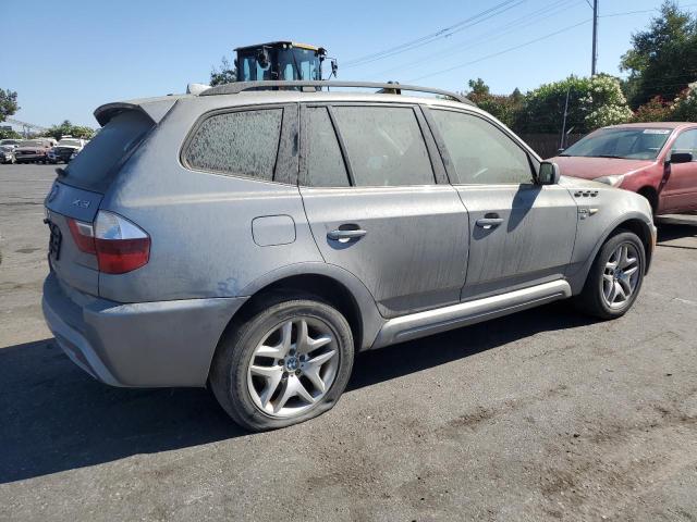 WBXPC93497WF14192 - 2007 BMW X3 3.0SI SILVER photo 3