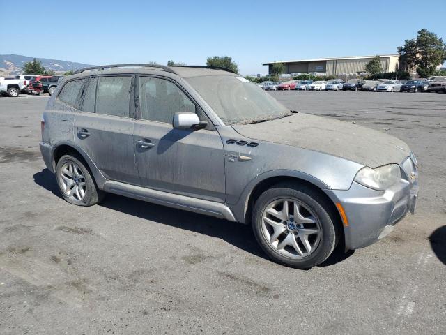 WBXPC93497WF14192 - 2007 BMW X3 3.0SI SILVER photo 4