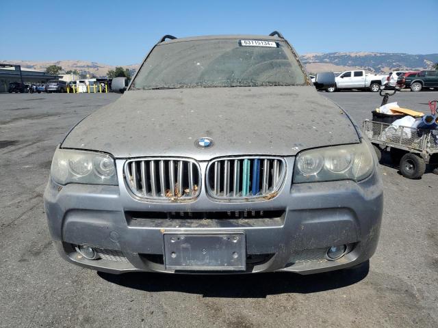WBXPC93497WF14192 - 2007 BMW X3 3.0SI SILVER photo 5