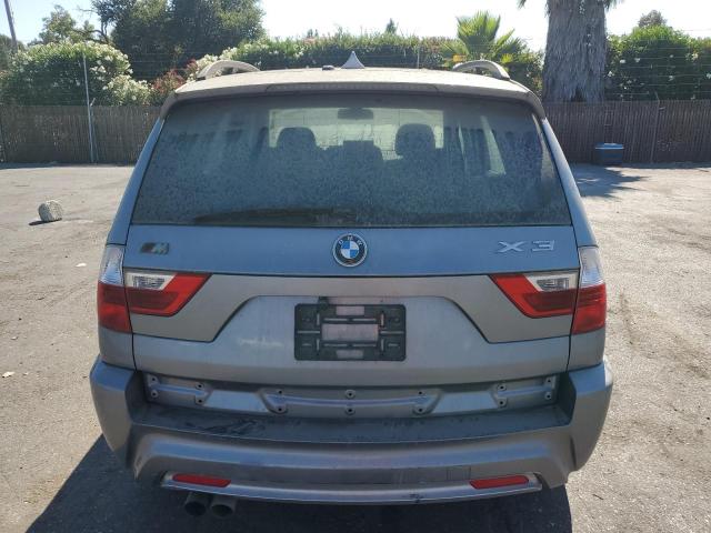 WBXPC93497WF14192 - 2007 BMW X3 3.0SI SILVER photo 6