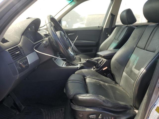 WBXPC93497WF14192 - 2007 BMW X3 3.0SI SILVER photo 7