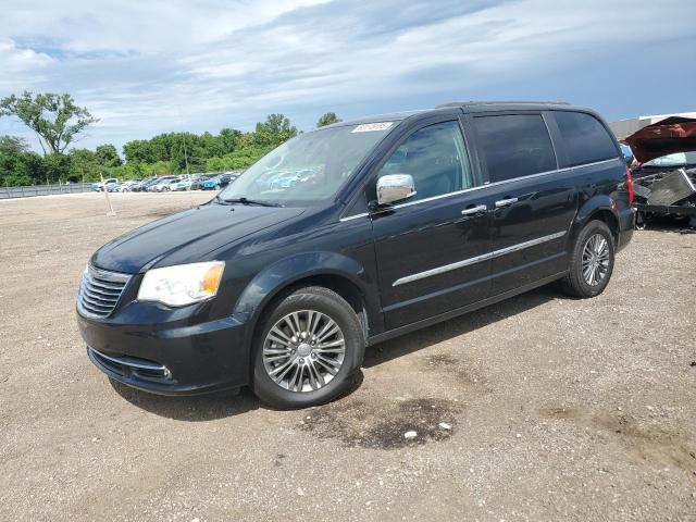2C4RC1CG5ER164287 - 2014 CHRYSLER TOWN & COU TOURING L BLACK photo 1