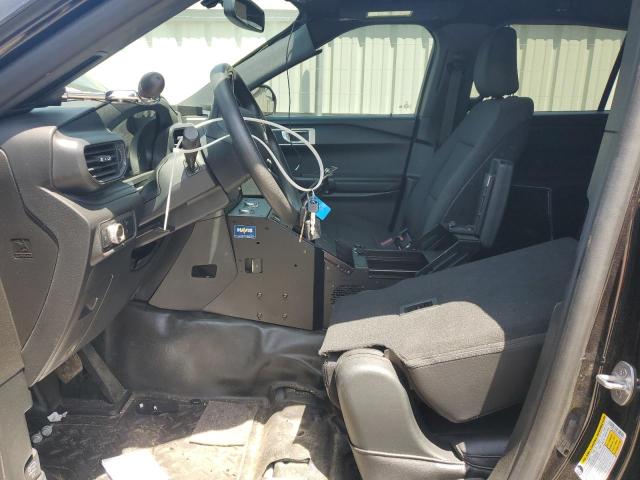 1FM5K8AB9LGC36247 - 2020 FORD EXPLORER POLICE INTERCEPTOR BLACK photo 7