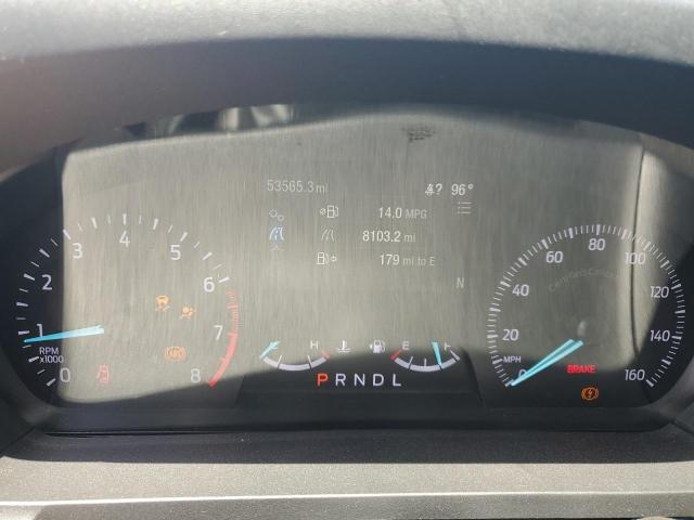 1FM5K8AB9LGC36247 - 2020 FORD EXPLORER POLICE INTERCEPTOR BLACK photo 9