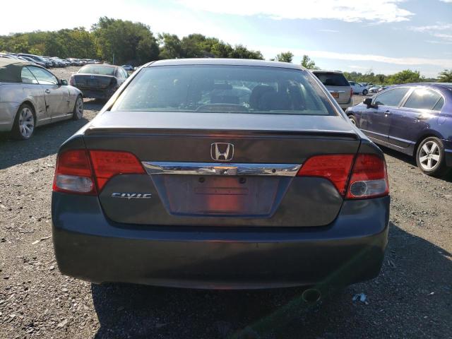 2HGFA16689H336322 - 2009 HONDA CIVIC LX-S Մոխրագույն լուսանկար 6