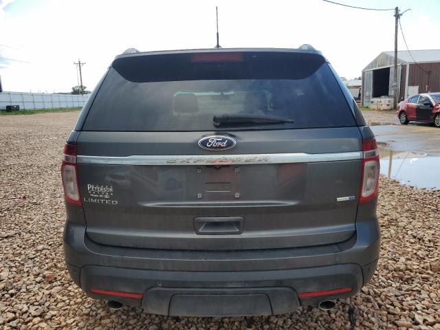 1FM5K8F82FGB67435 - 2019 FORD EXPLORER LIMITED Gris foto 6