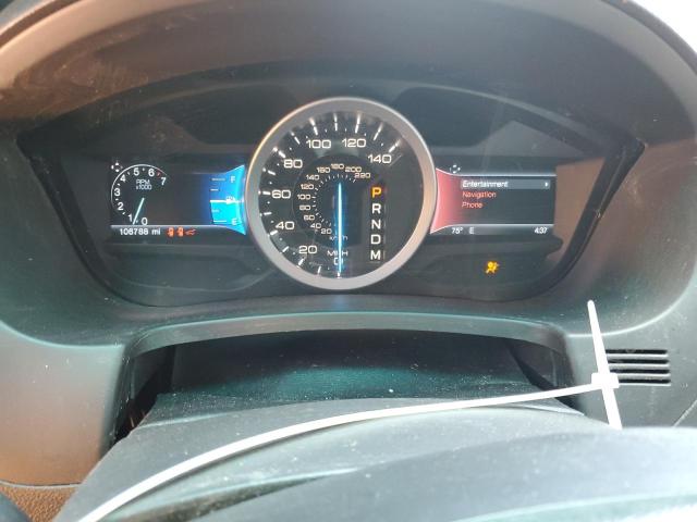 1FM5K8F82FGB67435 - 2019 FORD EXPLORER LIMITED Gris foto 9