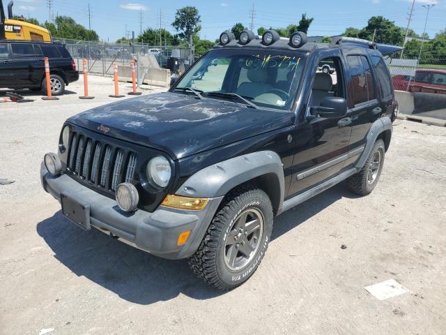 1J4GL38K55W521758 - 2005 JEEP LIBERTY RENEGADE 黑色 照片 1