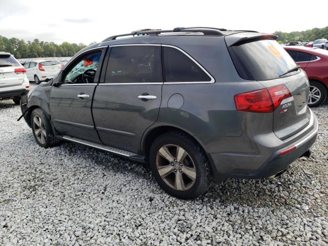 2HNYD2H3XCH523442 - 2012 ACURA MDX TECHNOLOGY GRAY photo 2