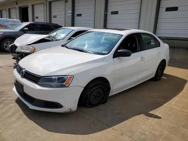 3VW2K7AJ7DM254386 - 2013 VOLKSWAGEN JETTA BASE Weiß Foto 1