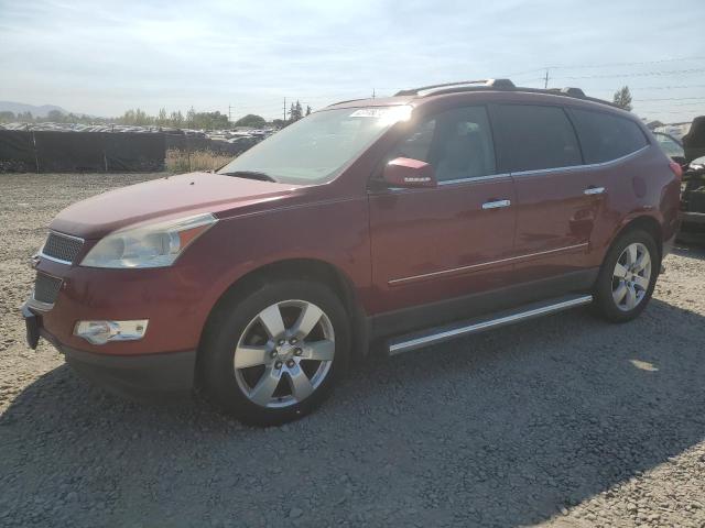 1GNKVLED6BJ161383 - 2011 CHEVROLET TRAVERSE LTZ MAROON photo 1