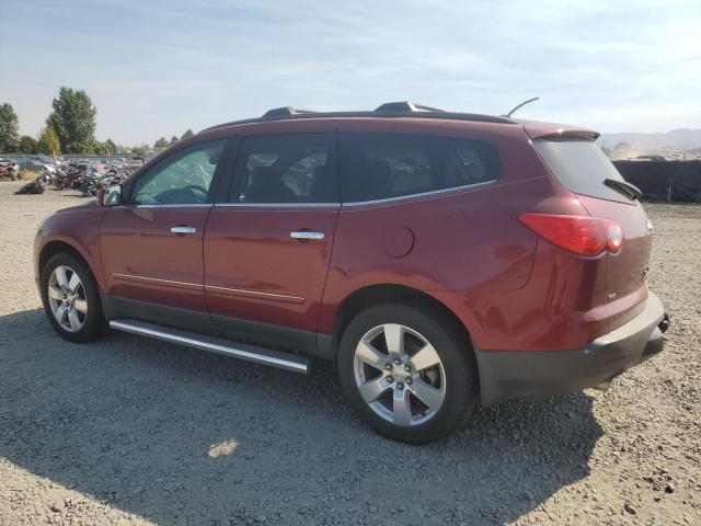 1GNKVLED6BJ161383 - 2011 CHEVROLET TRAVERSE LTZ MAROON photo 2