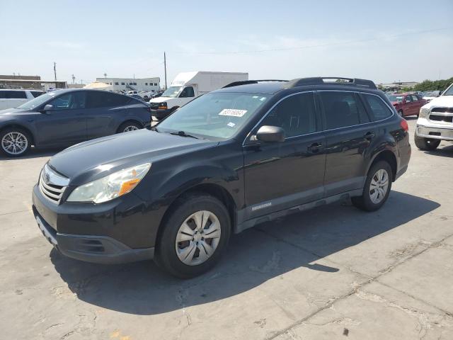 4S4BRCAC2B1415628 - 2011 SUBARU OUTBACK 2.5I BLACK photo 1