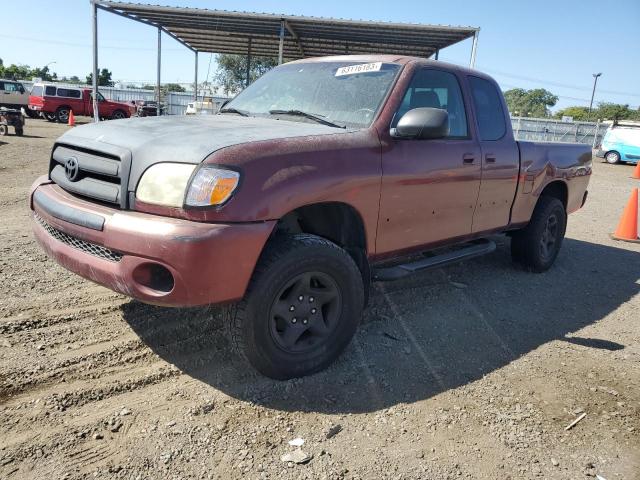 5TBRU34115S452973 - 2005 TOYOTA TUNDRA ACCESS CAB SR5 RED photo 1