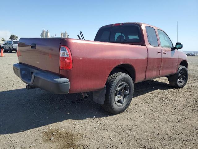 5TBRU34115S452973 - 2005 TOYOTA TUNDRA ACCESS CAB SR5 RED photo 3