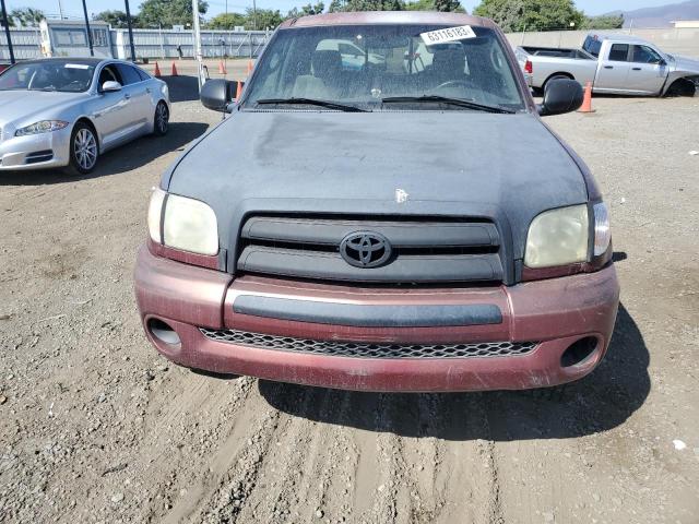 5TBRU34115S452973 - 2005 TOYOTA TUNDRA ACCESS CAB SR5 RED photo 5
