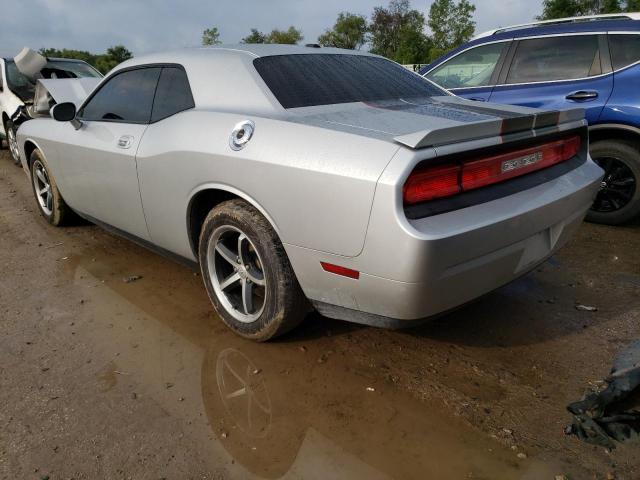 2B3CJ4DV5AH261663 - 2010 DODGE CHALLENGER SE SILVER photo 2