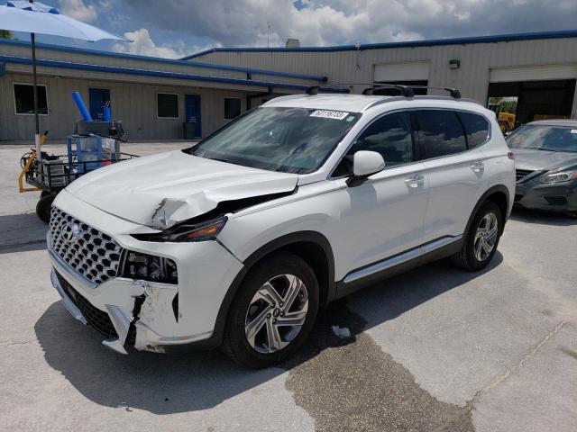 5NMS64AJ7NH418343 - 2022 HYUNDAI SANTA FE SEL WHITE photo 1