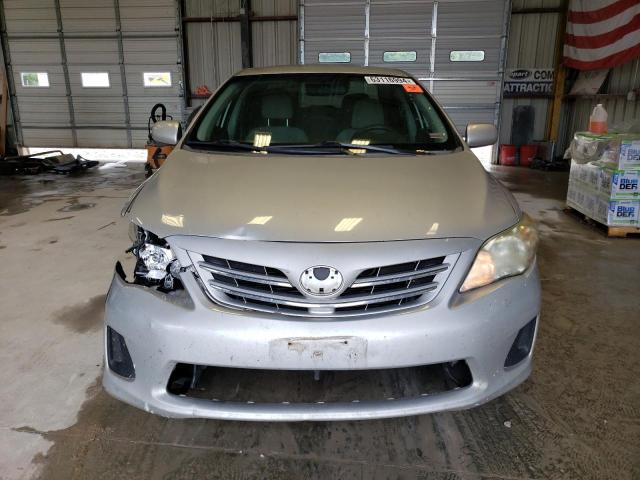 5YFBU4EEXDP117427 - 2013 TOYOTA COROLLA BASE SILVER photo 5