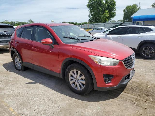 JM3KE2CY4G0820753 - 2016 MAZDA CX-5 TOURING RED photo 4