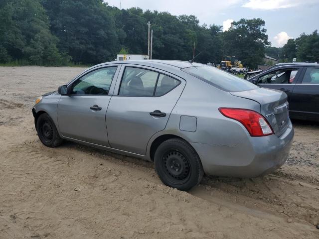 3N1CN7AP0EL820238 - 2014 NISSAN VERSA S GRAY photo 2