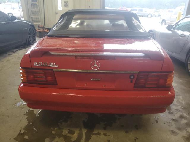 WDBFA66E3MF022315 - 1991 MERCEDES-BENZ 500 SL RED photo 6