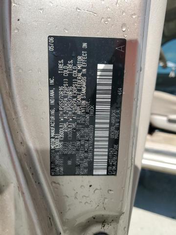 5TBRT34116S480339 - 2006 TOYOTA TUNDRA ACCESS CAB SR5 GOLD photo 12