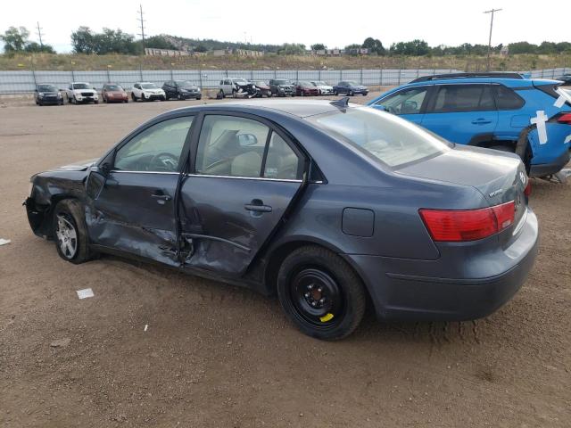 5NPET46C09H490462 - 2009 HYUNDAI SONATA GLS BLUE photo 2