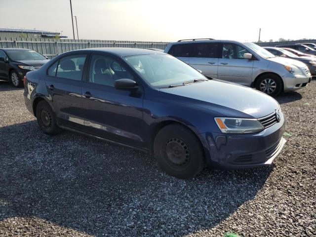 3VW1K7AJ9DM418541 - 2013 VOLKSWAGEN JETTA BASE 蓝色 照片 4