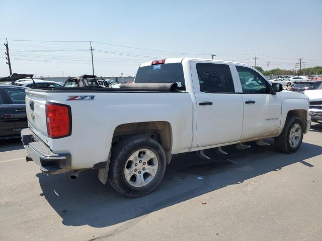 3GCUKREC5EG334059 - 2014 CHEVROLET SILVERADO K1500 LT WHITE photo 3