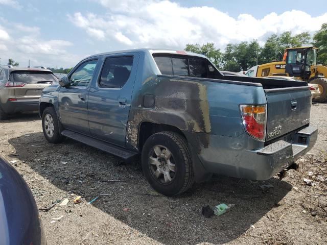 2HJYK16416H533391 - 2006 HONDA RIDGELINE RTS BLUE photo 2