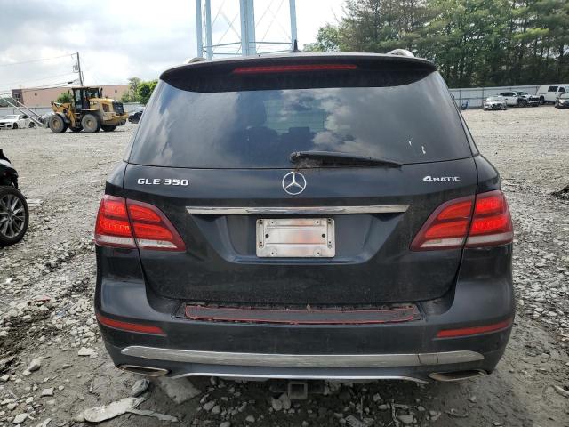 4JGDA5HB8HA818837 - 2017 MERCEDES-BENZ GLE 350 4MATIC BLACK photo 6