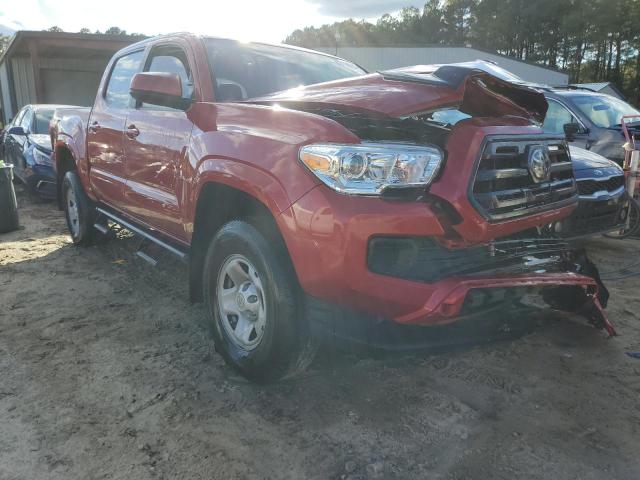 3TMCZ5AN4KM275963 - 2019 TOYOTA TACOMA DOUBLE CAB RED photo 1