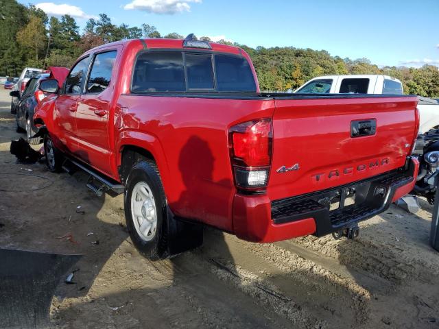 3TMCZ5AN4KM275963 - 2019 TOYOTA TACOMA DOUBLE CAB RED photo 3