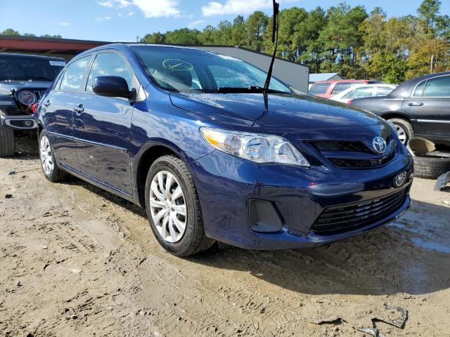 2T1BU4EE1CC899177 - 2012 TOYOTA COROLLA BASE BLUE photo 1