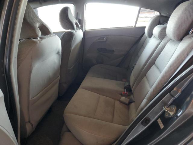 JHMZE2H79BS000493 - 2011 HONDA INSIGHT EX GRAY photo 10