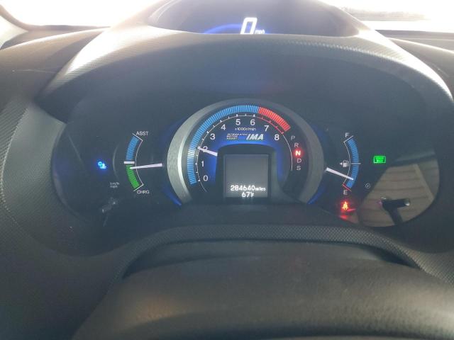 JHMZE2H79BS000493 - 2011 HONDA INSIGHT EX GRAY photo 9