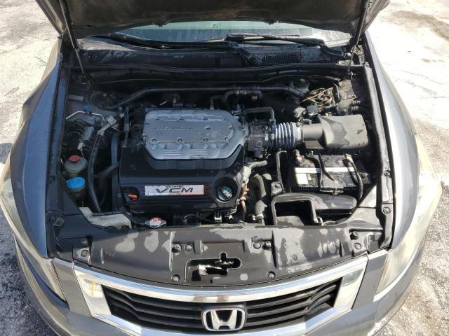 1HGCP36849A015830 - 2009 HONDA ACCORD EXL GRAY photo 11