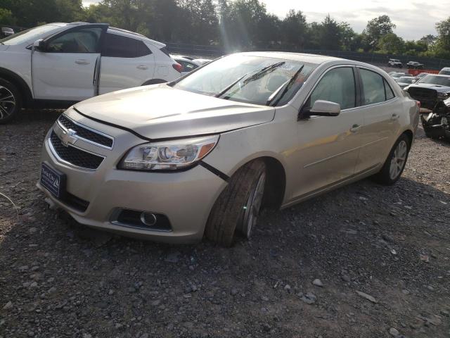 1G11G5SX3DF280497 - 2013 CHEVROLET MALIBU 3LT SILVER photo 1