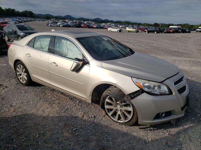 1G11G5SX3DF280497 - 2013 CHEVROLET MALIBU 3LT SILVER photo 4