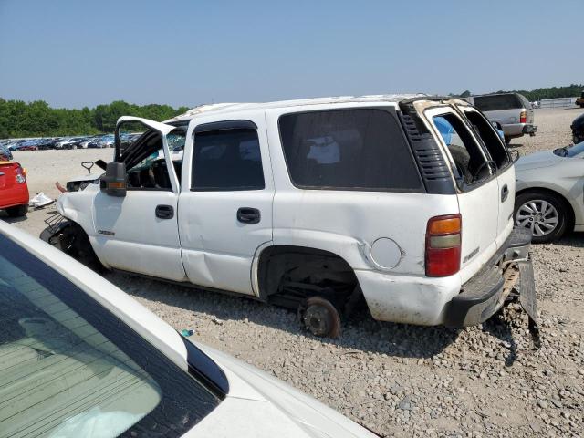 1GNEK13V31J213380 - 2001 CHEVROLET TAHOE K1500 WHITE photo 2