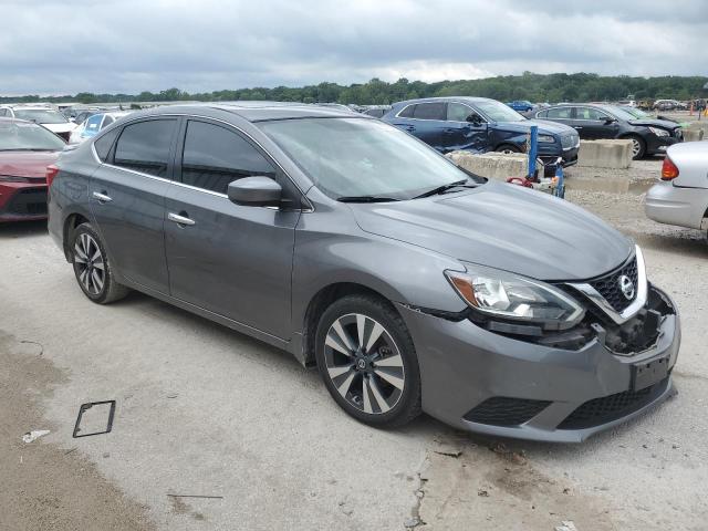3N1AB7APXKY310560 - 2019 NISSAN SENTRA S GRAY photo 4