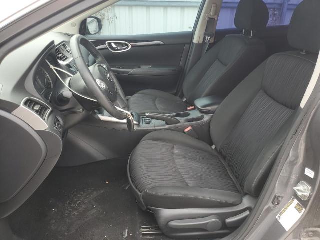 3N1AB7APXKY310560 - 2019 NISSAN SENTRA S GRAY photo 7