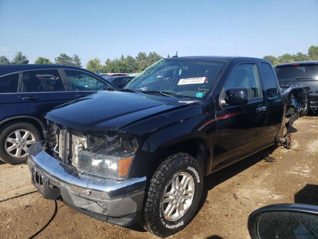 1GTJ6MF95B8124897 - 2011 GMC CANYON SLE BLACK photo 1