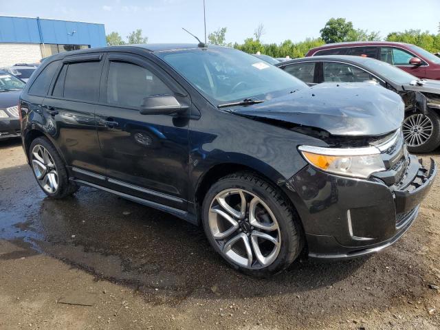 2FMDK4AK1BBB12547 - 2011 FORD EDGE SPORT BLACK photo 4