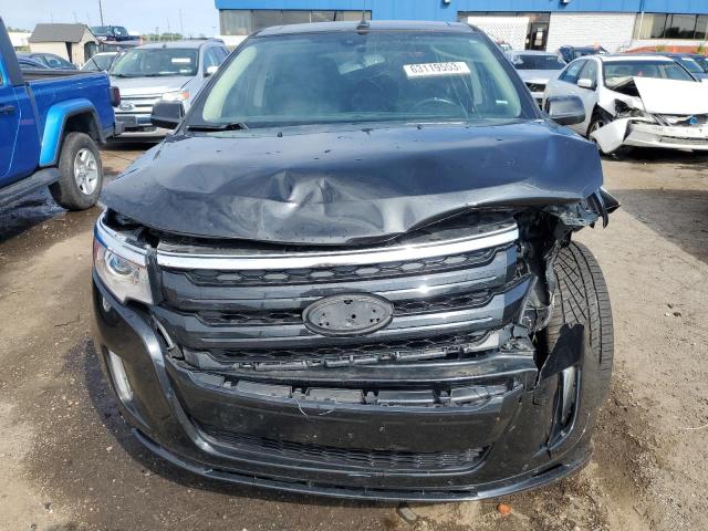 2FMDK4AK1BBB12547 - 2011 FORD EDGE SPORT BLACK photo 5