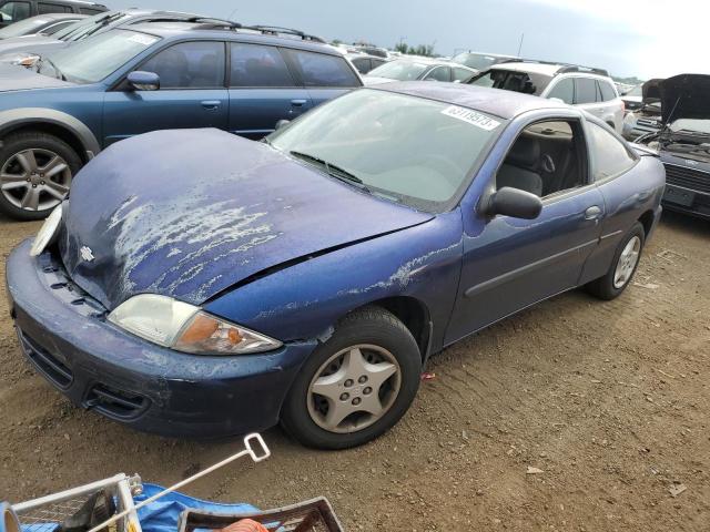 1G1JC124327488980 - 2002 CHEVROLET CAVALIER BLUE photo 1