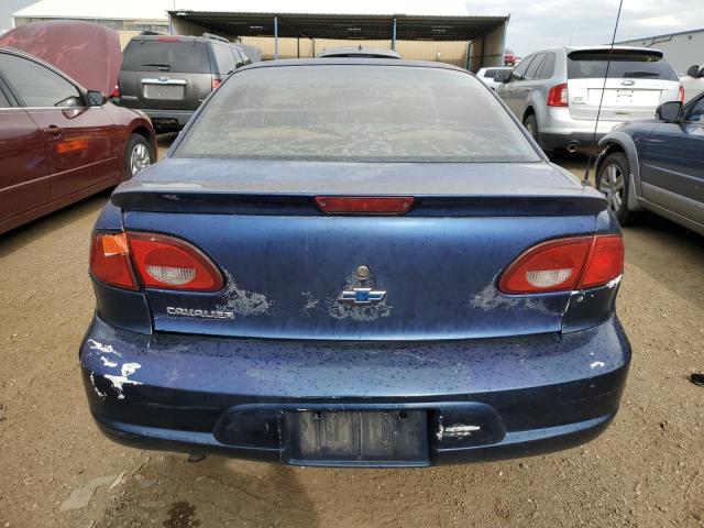 1G1JC124327488980 - 2002 CHEVROLET CAVALIER BLUE photo 6