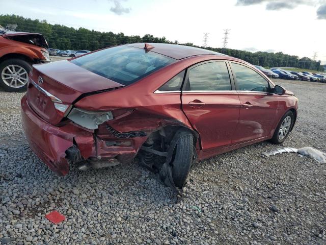 5NPEB4AC8DH541662 - 2013 HYUNDAI SONATA GLS RED photo 3